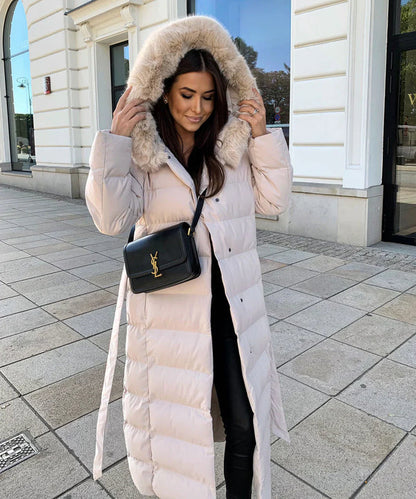 Alina - Elegancki i ciepły płaszcz zimowy