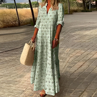 Octavia - Sukienka boho w stylu vintage dla kobiet