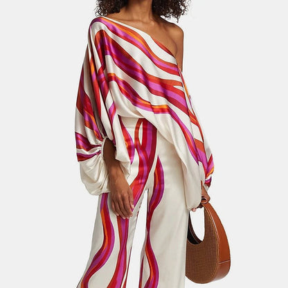 Chiara – Zestaw Dwuczęściowy Jedwab