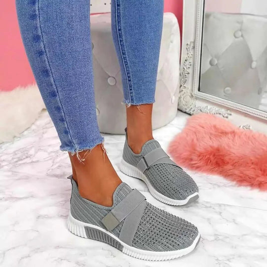 Blaire - Przewiewne sneakersy na rzepy