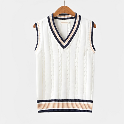 Dale - Sweter bez rękawów z dzianiny dla mężczyzn