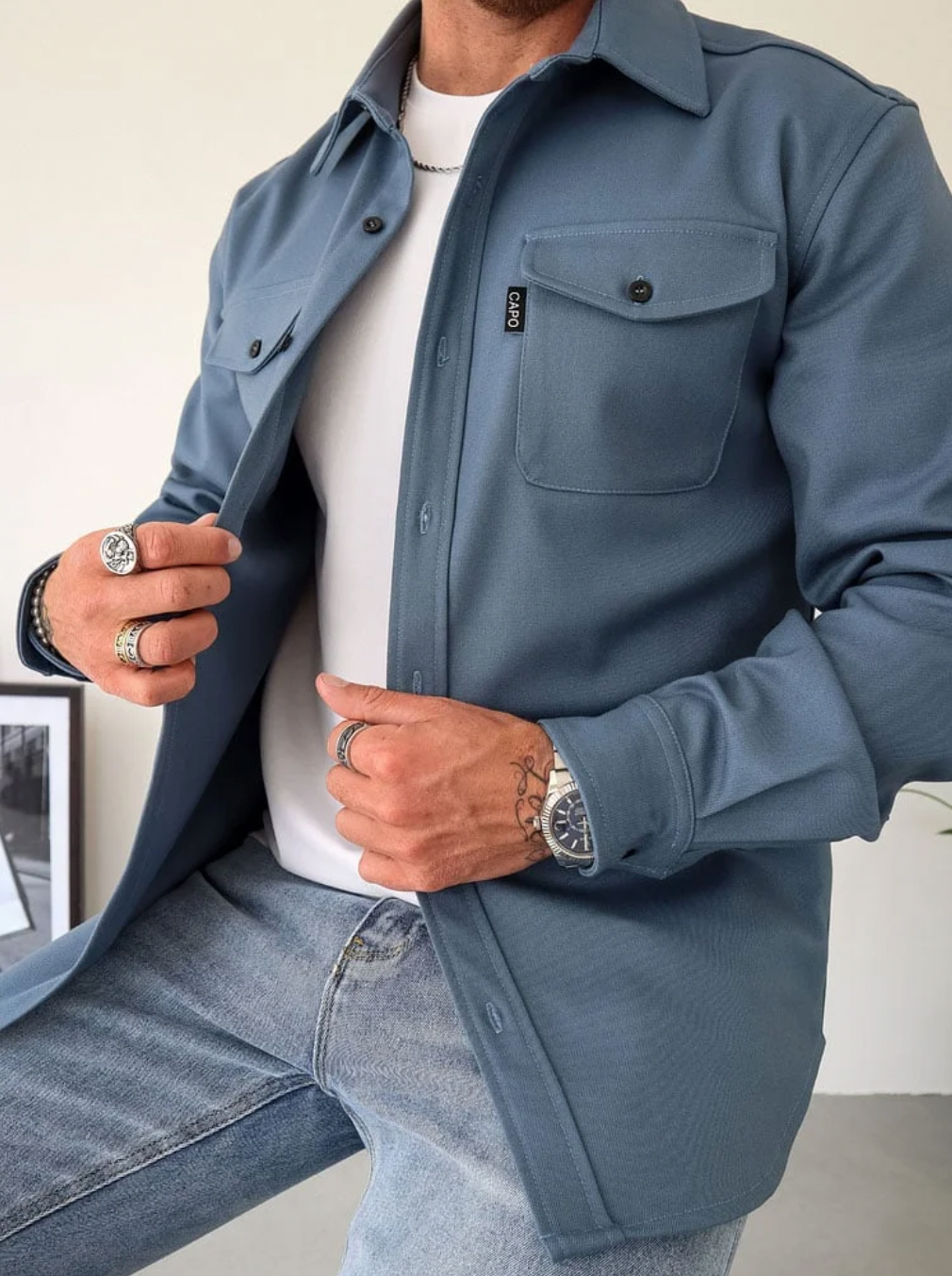 Herman - elegancka, nowoczesna koszula męska na każdą okazję