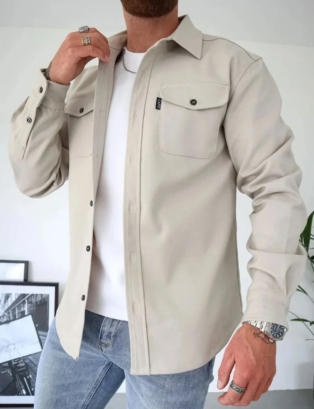 Herman - elegancka, nowoczesna koszula męska na każdą okazję