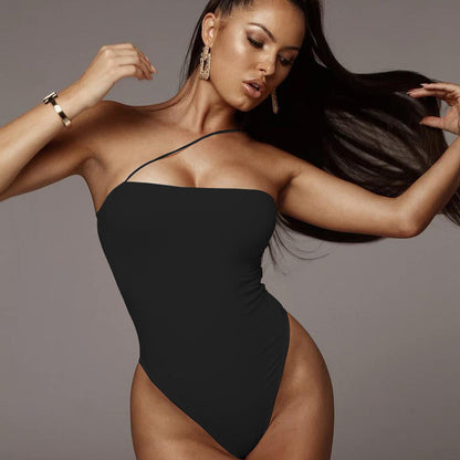 Julie - Asymetryczne body na jedno ramię