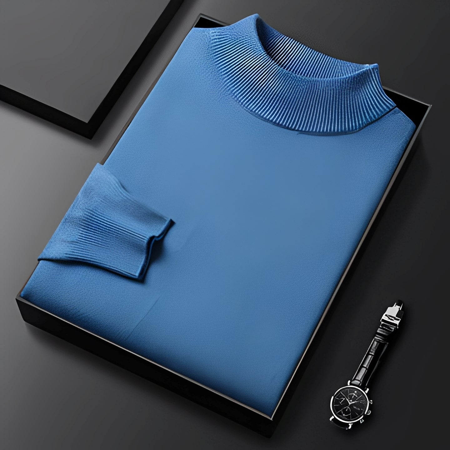 Kervan - Ciepły zimowy sweter z dzianiny dla mężczyzn