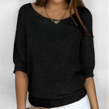 Selene - Sweter z dekoltem halter