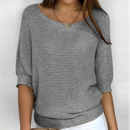 Selene - Sweter z dekoltem halter