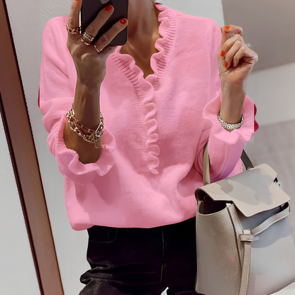 Isabella - Elegancki sweter z guzikami dla kobiet