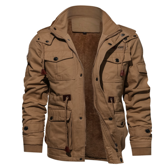 Anthony - Stylowa, ciepła aksamitna kurtka dla mężczyzn