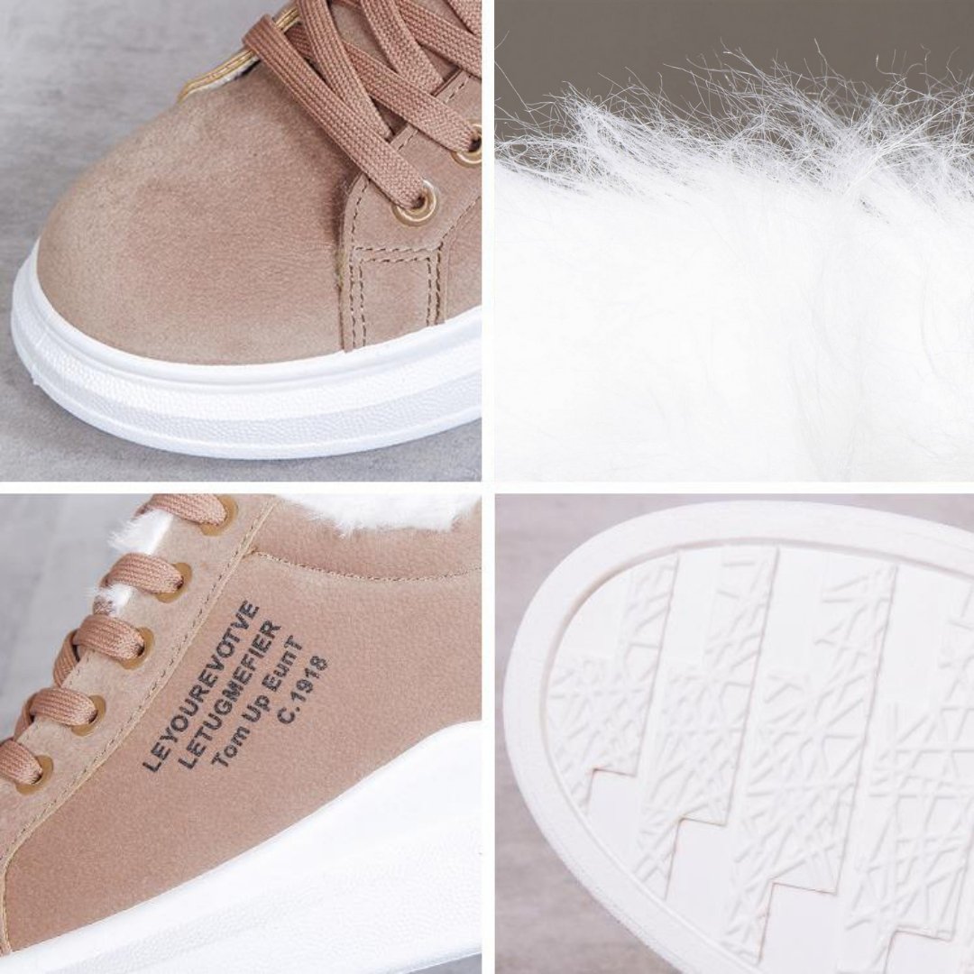 Jovie - Zimowe buty casual z futrzanymi akcentami