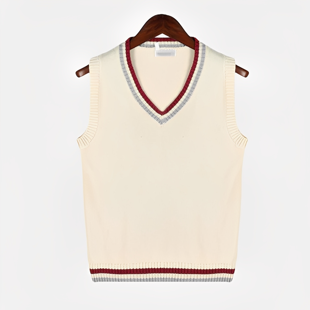 Dale - Sweter bez rękawów z dzianiny dla mężczyzn