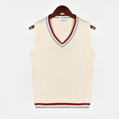 Dale - Sweter bez rękawów z dzianiny dla mężczyzn