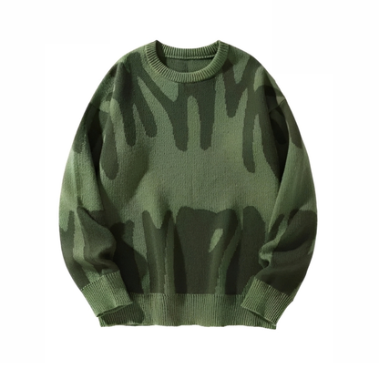 Edan - Sweter z wełny wygodny i ciepły dla mężczyzn