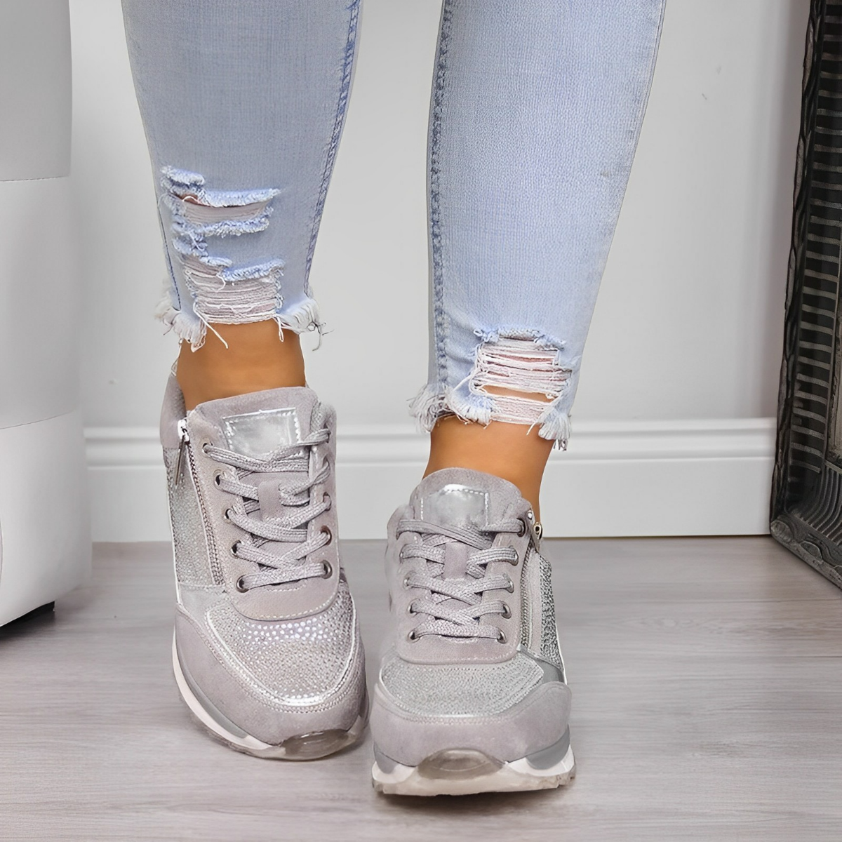 Pro Shoes - Buty sportowe z zamkiem