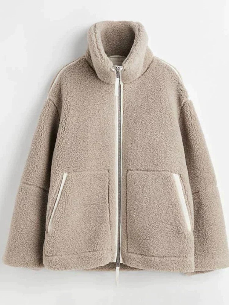 Daria – Płaszcz Teddy Oversize