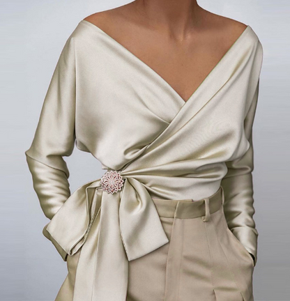 Davina - Bluzka jedwabna