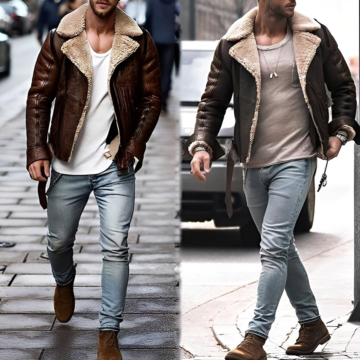 Nikolas - Elegancka, ciepła kurtka dla mężczyzn