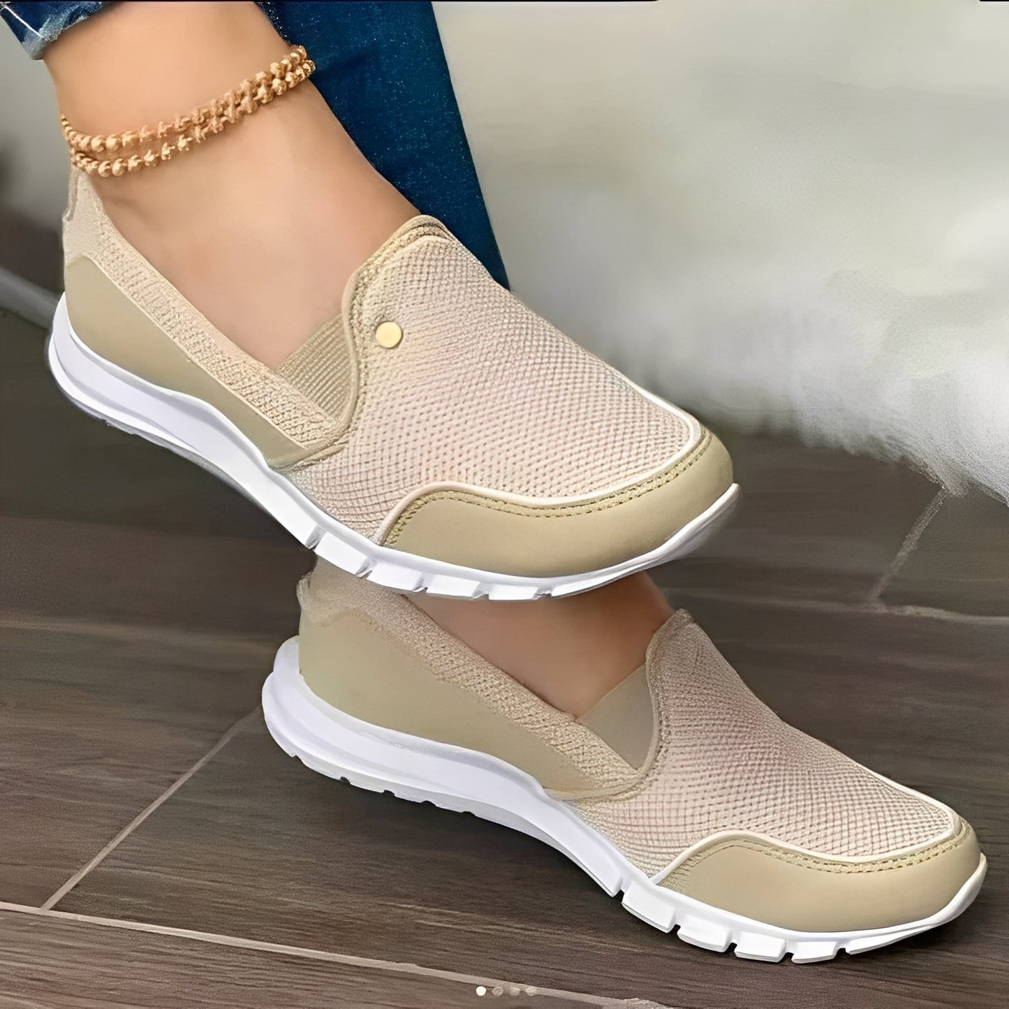 Dorothy - Luźne mesh-slipper dla kobiet
