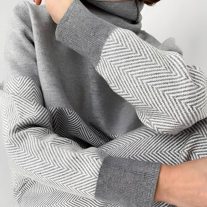 Milly - Luźny Fleece-Dwuczęściowy Zestaw dla Kobiet