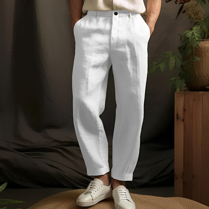 Jarold - Spodnie proste o swobodnym kroju dla mężczyzn