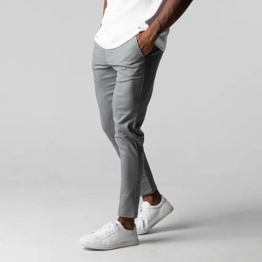 Justine - Luźne Slim-Fit-Chinosy dla Mężczyzn