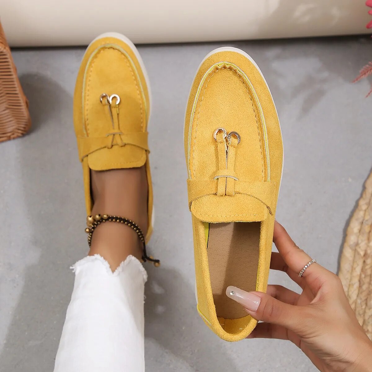 Amelie - Wygodne loafersy damskie